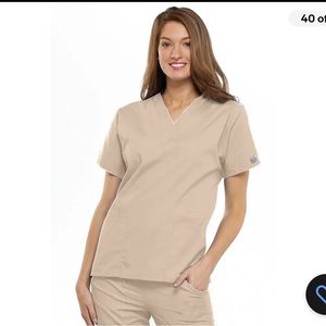 Cherokee Workwear Originals Women's V-Neck Scrub Top | 4700 size Medium